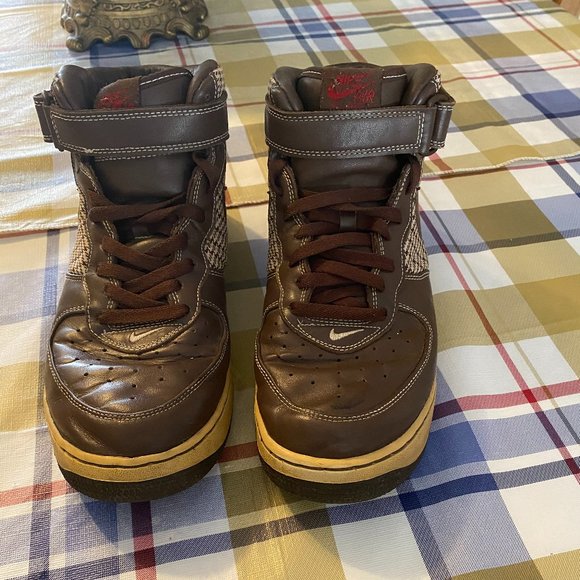 Nike Air Men's Brown Running Shoes Size 12 - Picture 5 of 12